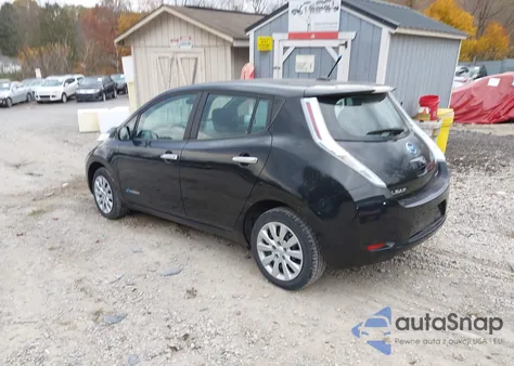 2013 Nissan Leaf S из США, поврежденный, VIN 1N4AZ0CP3DC418808